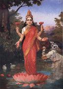 Raja Ravi Varma, Goddess Lakshmi